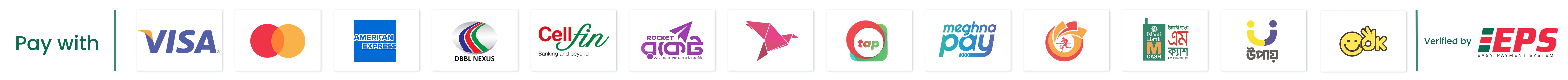 EPS Payment Methods - Visa, Mastercard, bKash, Nagad, Rocket, Bank Transfer